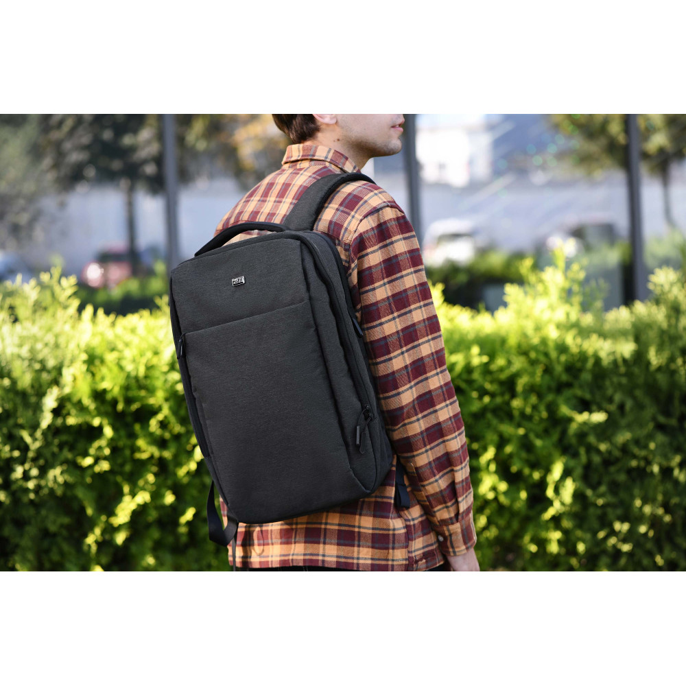 Рюкзак для ноутбука 2E Melange 16", черный (2E-BPN9266BK)