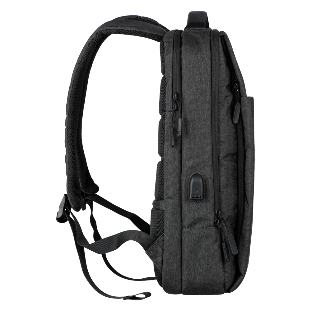 Рюкзак для ноутбука 2E Melange 16", черный (2E-BPN9266BK)