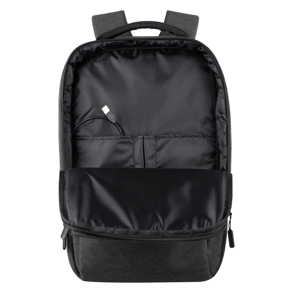 Рюкзак для ноутбука 2E Melange 16", черный (2E-BPN9266BK)
