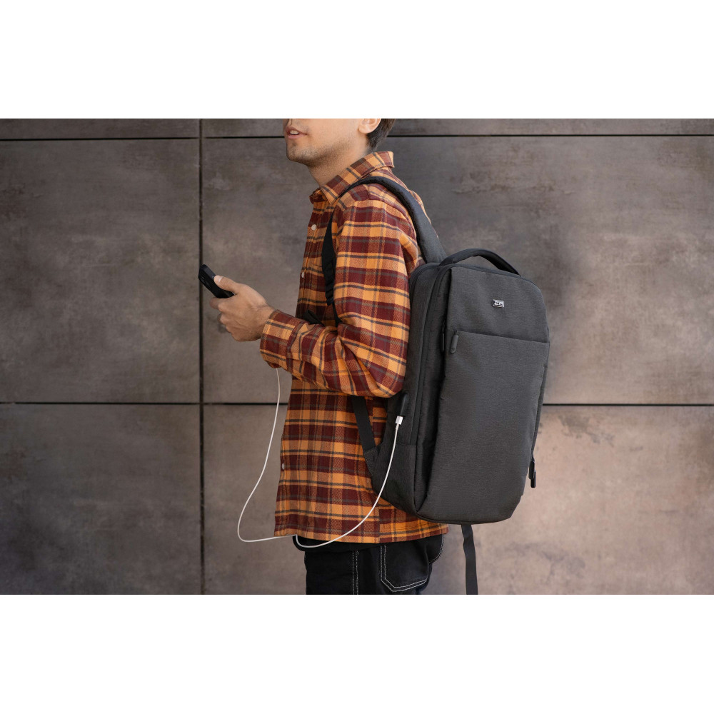 Рюкзак для ноутбука 2E Melange 16", черный (2E-BPN9266BK)