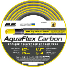 Шланг для полива 2Е AquaFlex Carbon 1/2" 10 м (2E-GHE12GE10)