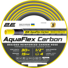 Шланг для полива 2Е AquaFlex Carbon 1/2" 30 м (2E-GHE12GE30)