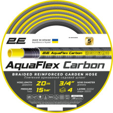 Шланг для полива 2Е AquaFlex Carbon 3/4" 20 м (2E-GHE34GE20)