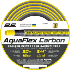 Шланг для полива 2Е AquaFlex Carbon 3/4" 30 м (2E-GHE34GE30)