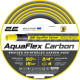 Шланг для поливу 2Е AquaFlex Carbon 3/4" 50 м (2E-GHE34GE50)