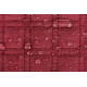 Сумка для ноутбука 2E CrossSquares 16" вишневий (2E-CBN9198BG)