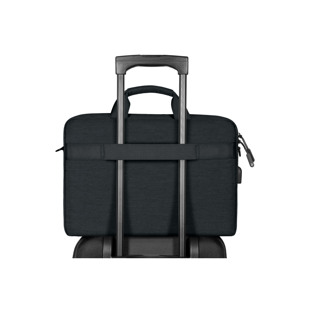 Сумка для ноутбука 2E CrossSquares 16" чорна (2E-CBN9198BK)