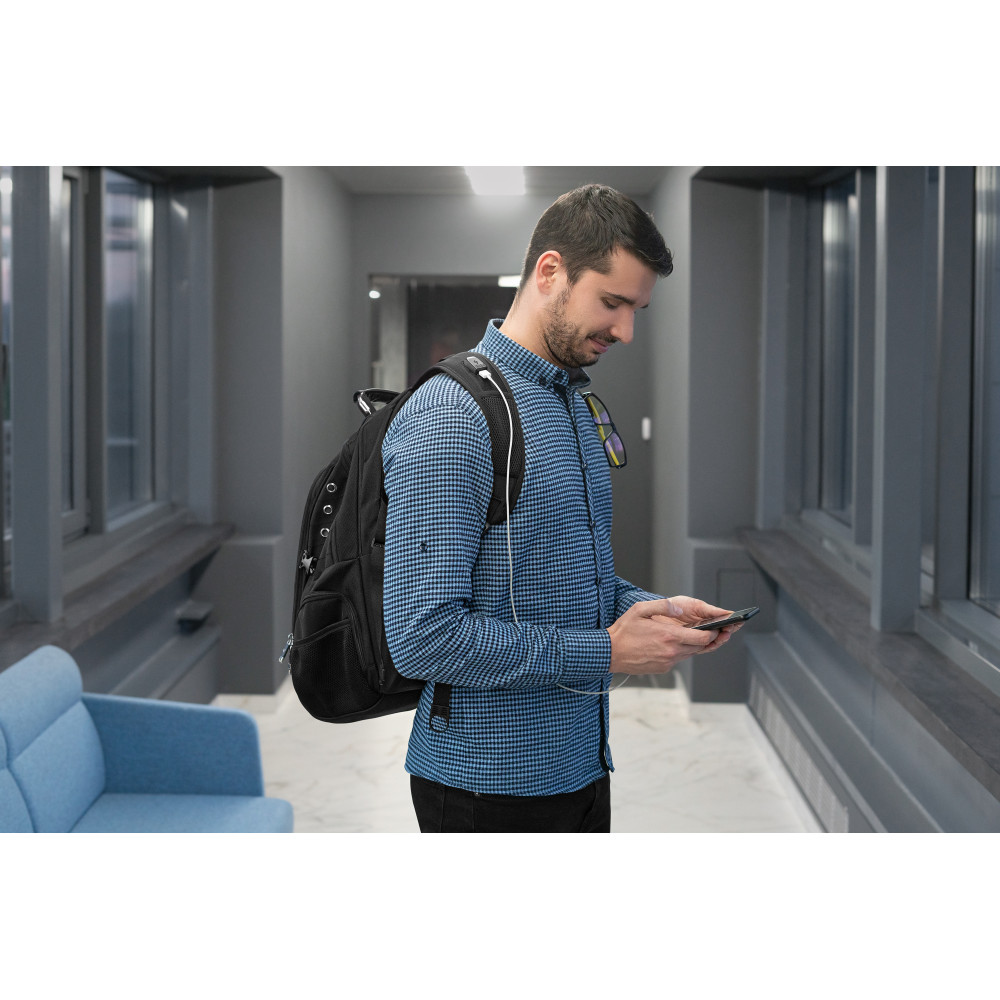 Рюкзак для ноутбука 2E SmartPack чорний (2E-BPN6316BK)