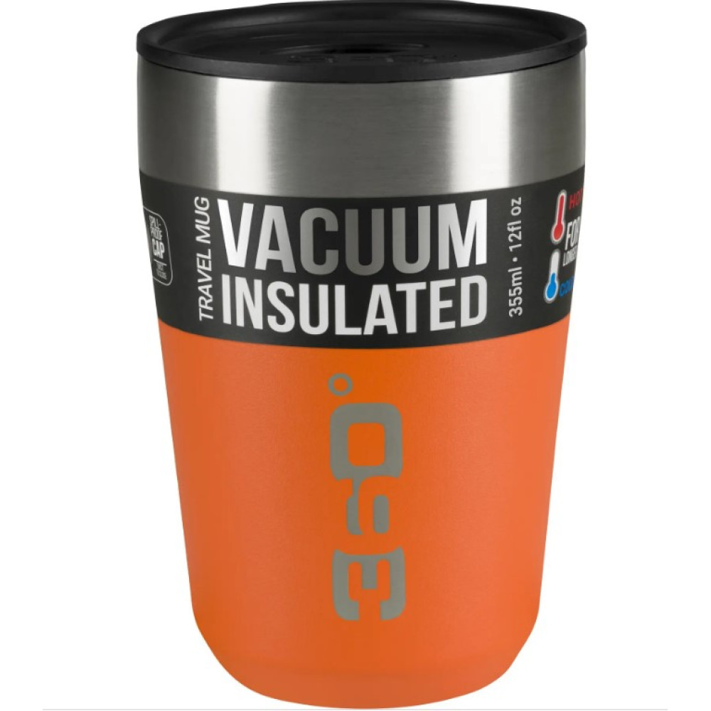 Кухоль із кришкою 360 Degrees Vacuum Insulated Stainless Travel Mug, Pumpkin, Regular (STS 360BOTTVLREGPM)