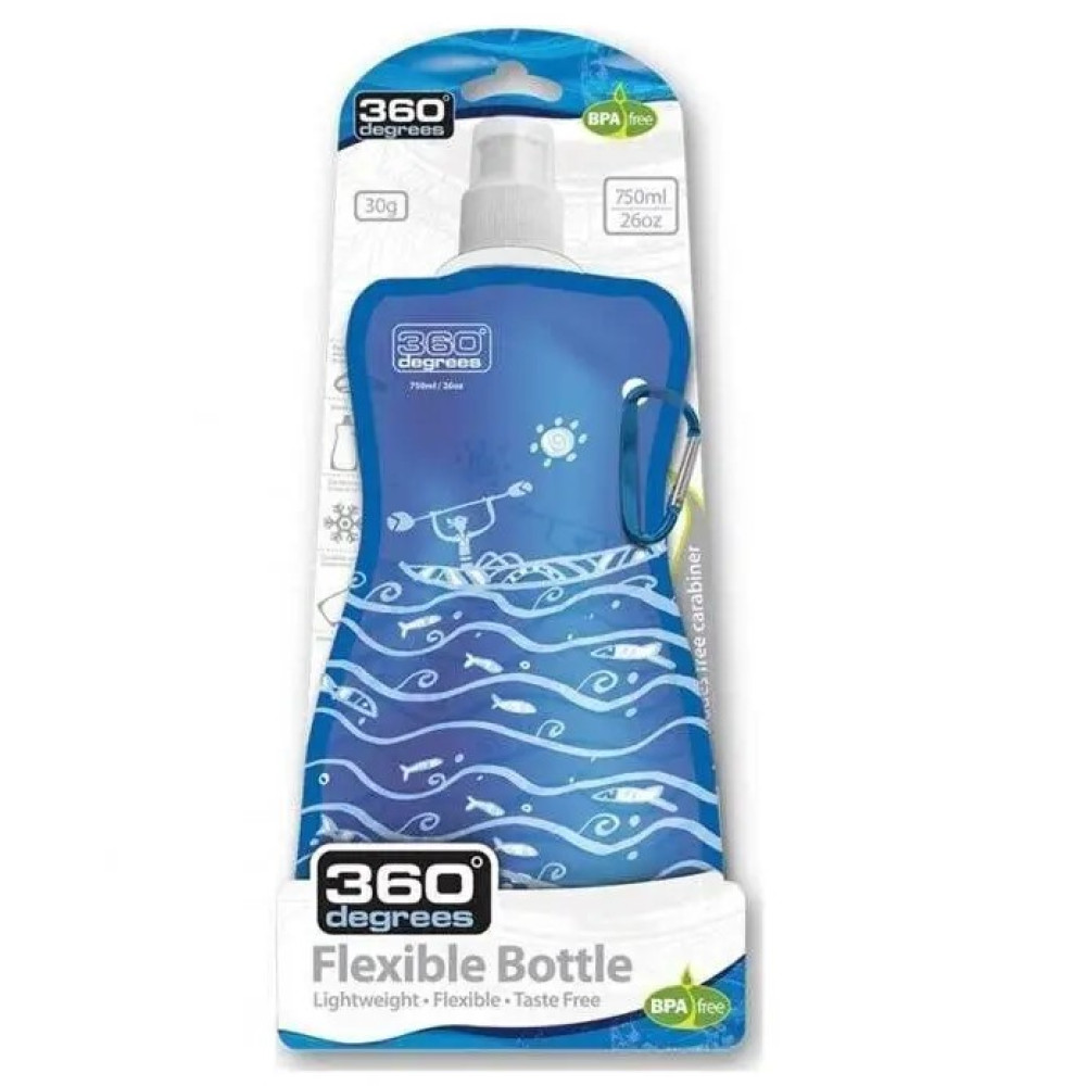 Бутылка 360 Degrees Flexi Bottle Boat Blue 750 ml от Sea to Summit (STS 360FB750BTBL)