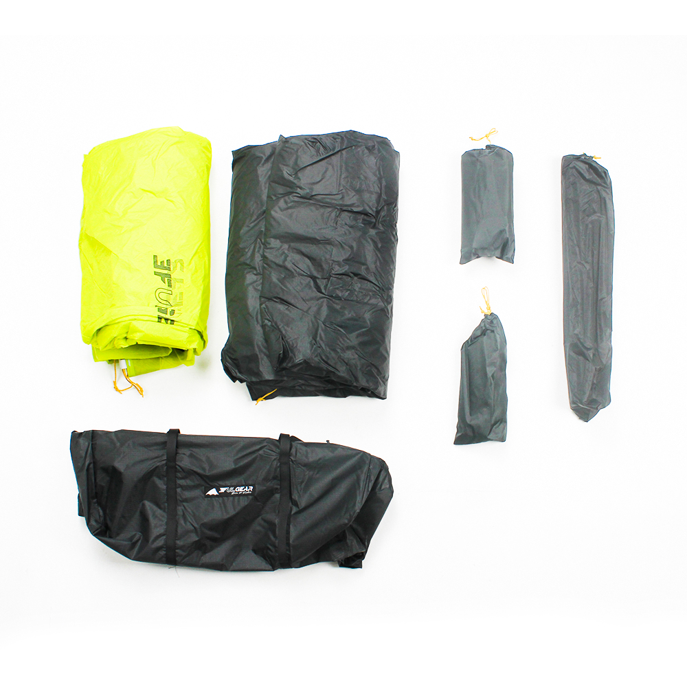 Палатка трехместная 3F UL GEAR QingKong 3 15D 3 season