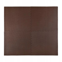 Мат-пазл (ласточкин хвост) 4FIZJO Mat Puzzle EVA 120 x 120 x 1 cм Braun 4FJ0074