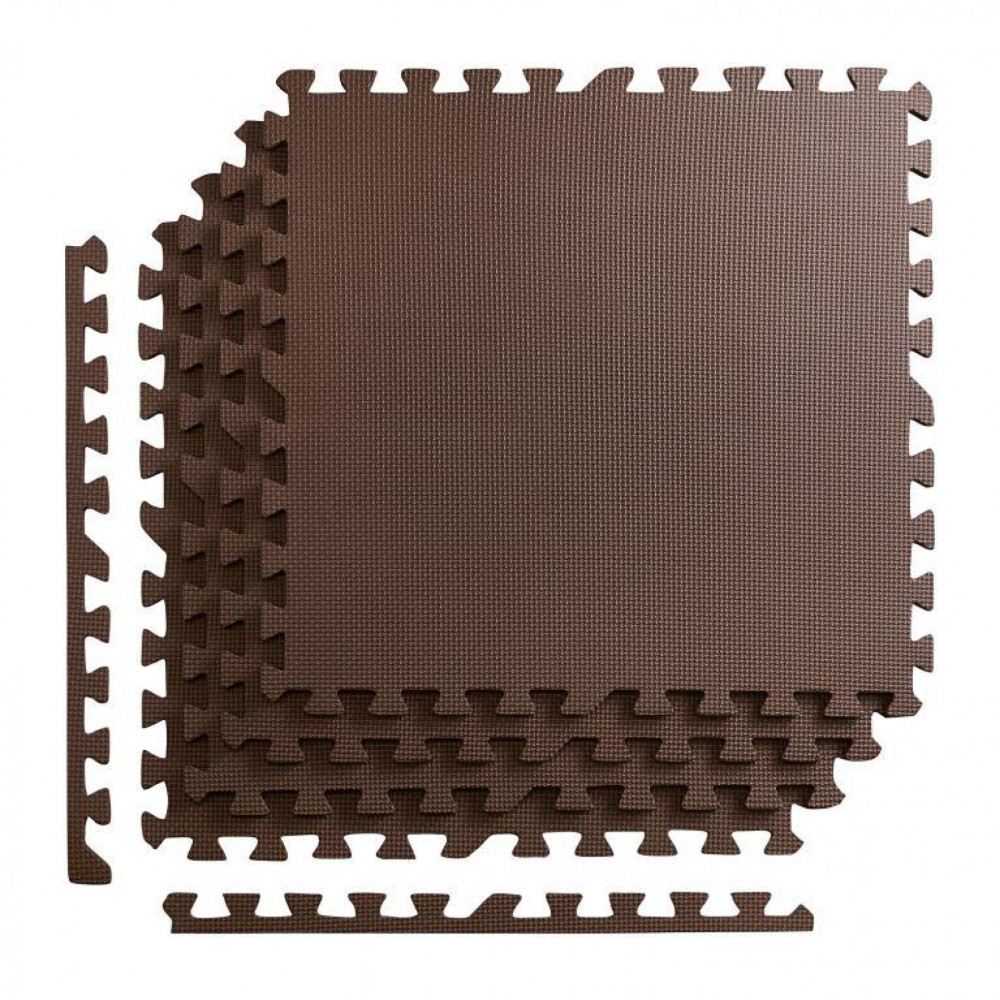 Мат-пазл (ласточкин хвіст) 4FIZJO Mat Puzzle EVA 120 x 120 x 1 cм Braun 4FJ0074