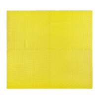 Мат-пазл (ласточкин хвіст) 4FIZJO Mat Puzzle EVA 120 x 120 x 1 cм Yellow 4FJ0076