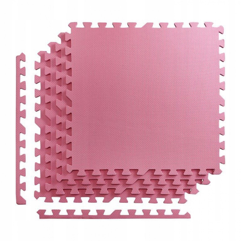Мат-пазл (ласточкин хвіст) 4FIZJO Mat Puzzle EVA 120 x 120 x 1 cм Pink 4FJ0079