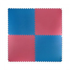 Мат-пазл (ласточкин хвост) 4FIZJO Mat Puzzle EVA 100 x 100 x 2 см Blue/Red 4FJ0167 (P-5907739310002)