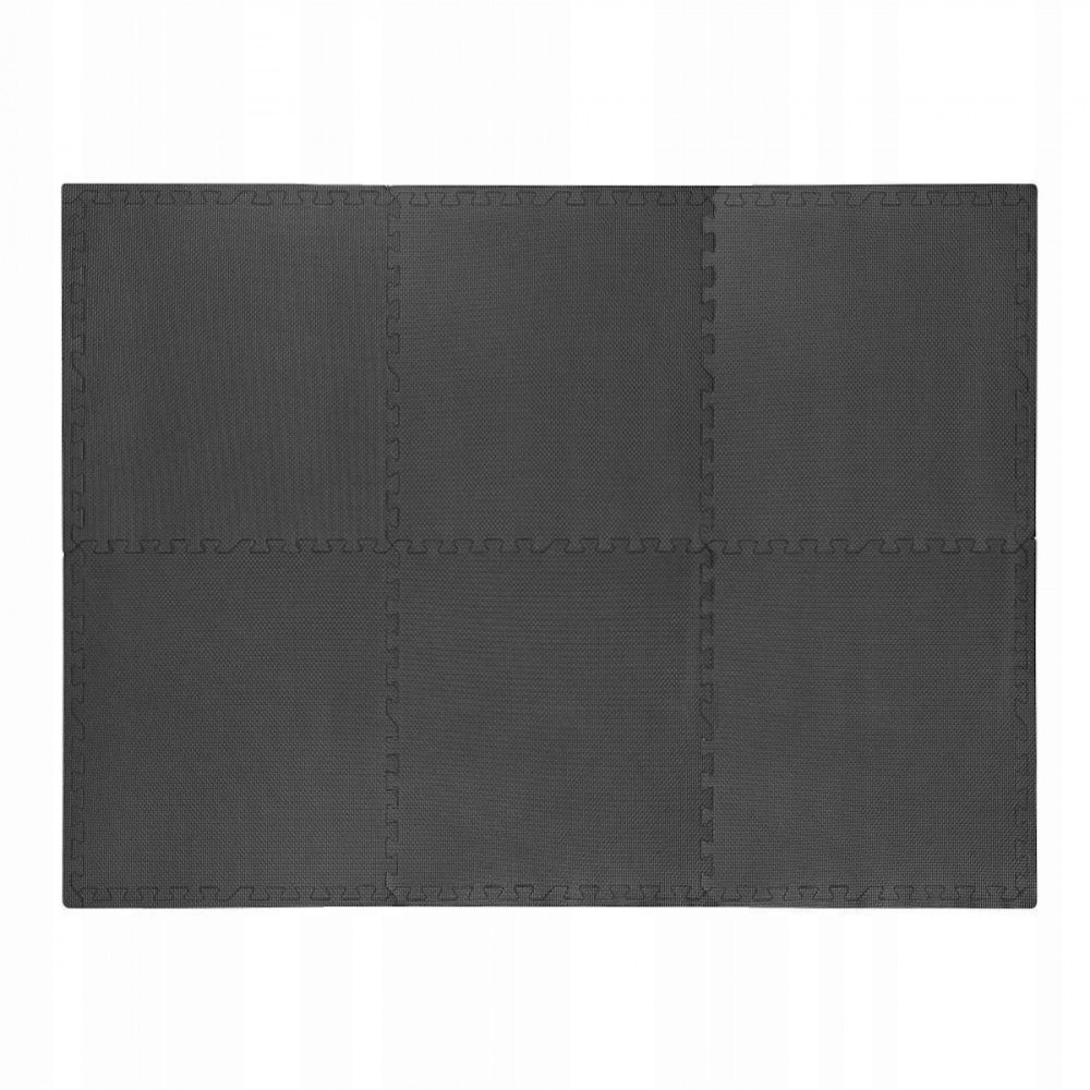 Мат-пазл (ласточкин хвіст) 4FIZJO Mat Puzzle EVA 180 x 120 x 1 cм 4FJ0387 Black (P-5907739310378)