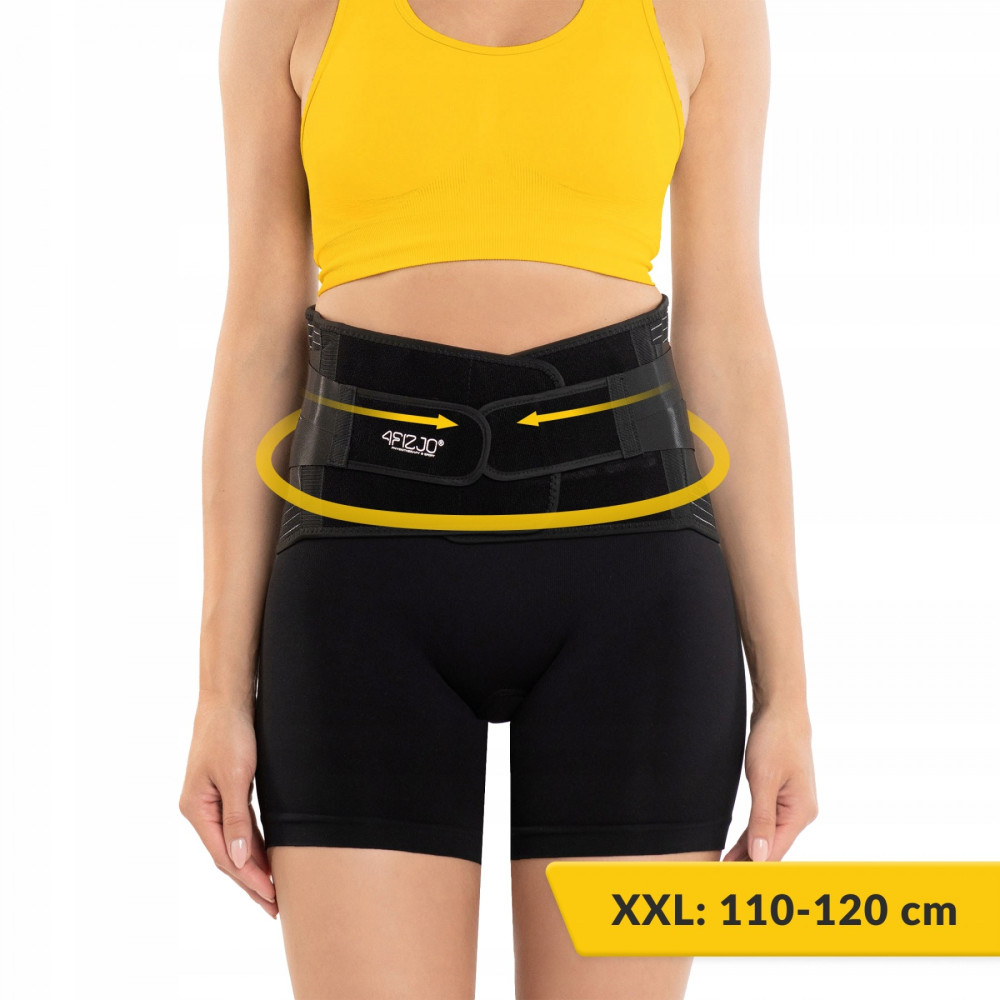Пояс (бандаж) для поясничного отдела позвоночника 4FIZJO 4FJ0495 Size XXL (P-5907739317582)