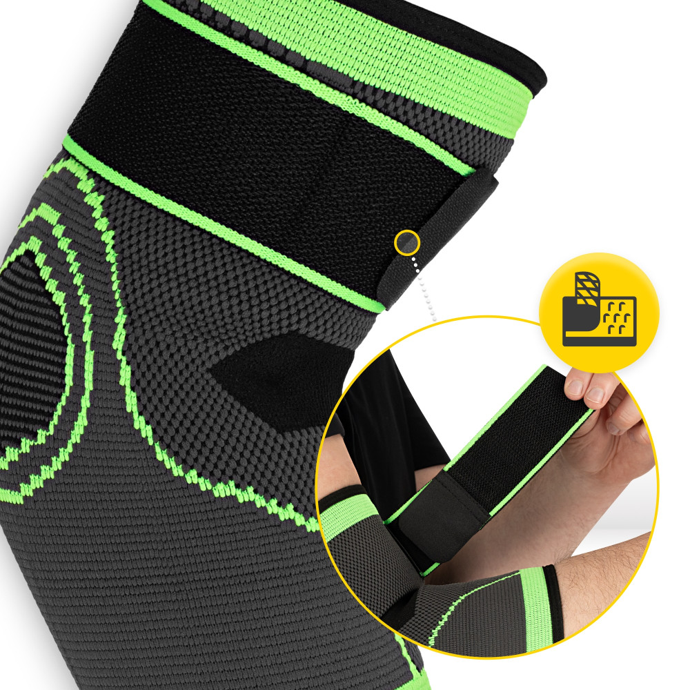 Фіксатор (бандаж) для ліктьового суглоба 4FIZJO Flex 1 шт Size M (P-5905973407366)