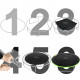 Батут із внутрішньою сіткою 4FIZJO Premium 8FT 252 см 4FJ0364 Black/Green (P-5907739314161)