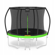 Батут с внутренней сеткой 4FIZJO Premium 10FT 312 см 4FJ0365 Black/Green (P-5907739314178)