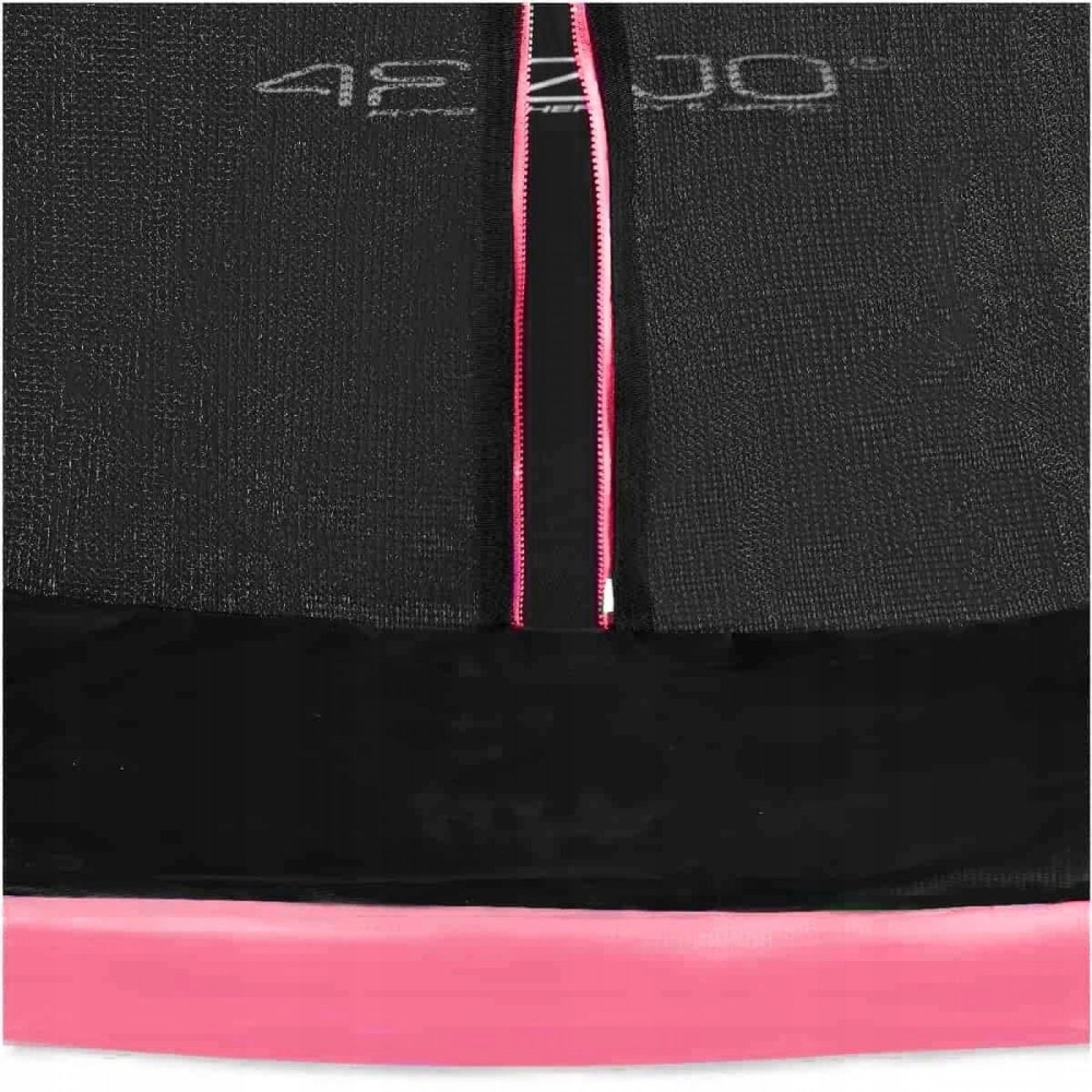 Батут із внутрішньою сіткою 4FIZJO Premium 8FT 252 см 4FJ0603 Black/Pink (P-5907739314550)