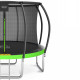 Батут із внутрішньою сіткою 4FIZJO Premium 14FT 435 см 4FJ0606 Black/Green (P-5907739314192)