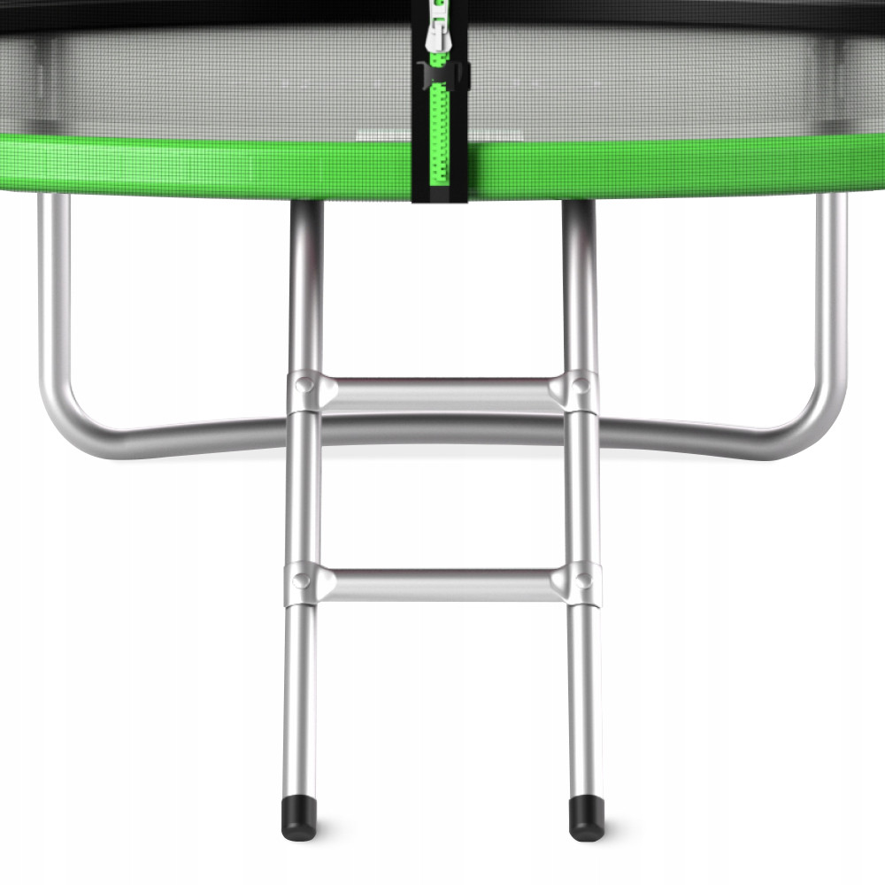 Батут с наружной сеткой 4FIZJO Classic 10FT 312 см Black/Green (P-5907739314130)