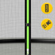 Батут із внутрішньою сіткою 4FIZJO PRO 16FT 496 см Black/Green (P-5907739319241)