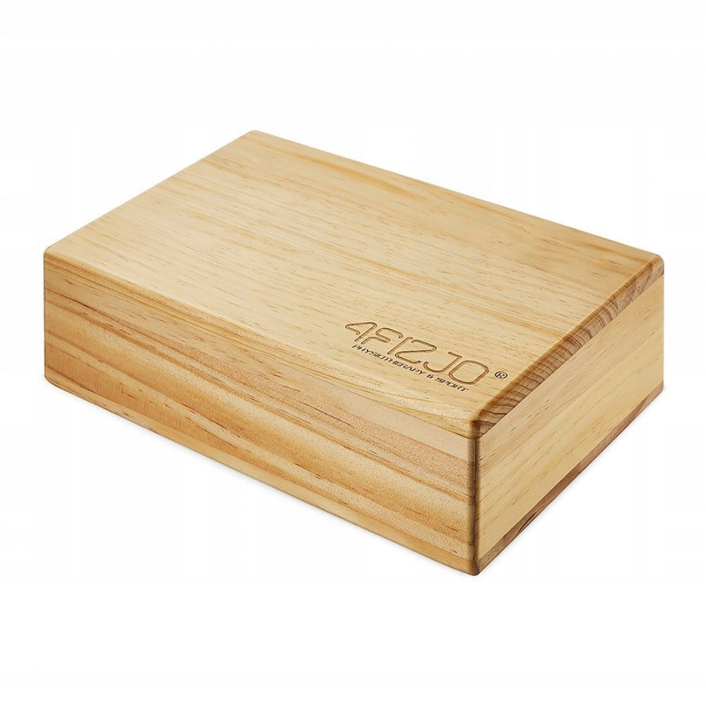 Блок для йоги 4FIZJO дерев'яний 22 x 14.5 x 7.2 см 4FJ0513 P-5907739313409