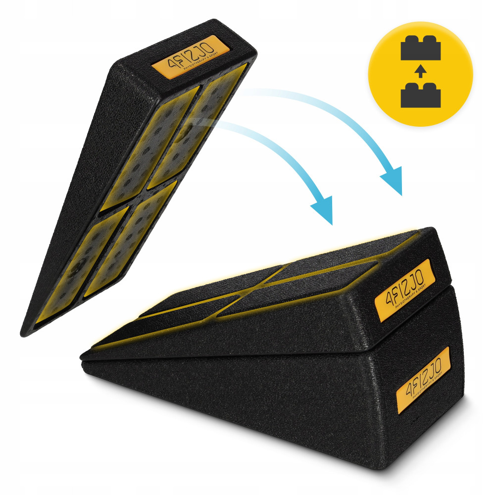 Клин-платформа 4FIZJO Slant Board 3 равна для приседаний и растяжки Black (P-5905973400312)