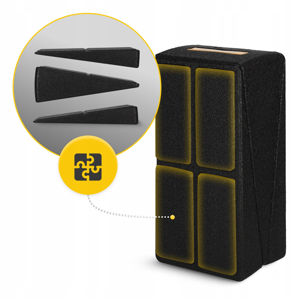 Клин-платформа 4FIZJO Slant Board 3 равна для приседаний и растяжки Black (P-5905973400312)