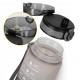 Пляшка для води спортивна 4FIZJO 500 мл 4FJ0627 Grey/Black (P-5905973400725)