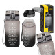 Пляшка для води спортивна 4FIZJO 500 мл 4FJ0627 Grey/Black (P-5905973400725)