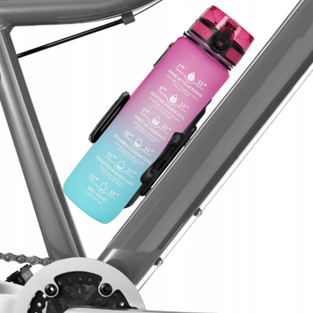 Пляшка для води спортивна 4FIZJO 1000 мл 4FJ0630 Pink/Sky Blue (P-5905973400770)