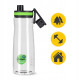 Бутылка для воды спортивная 4FIZJO 850 мл Green (P-5905973403801)