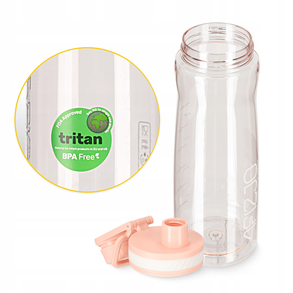 Бутылка для воды спортивная 4FIZJO 850 мл Pink (P-5905973403818)
