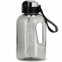 Пляшка для води спортивна 4FIZJO 2000 мл Grey (P-5905973403825)