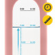 Бутылка для воды спортивная 4FIZJO 1000 мл стеклянная Pink (P-5905973403887)
