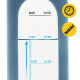 Пляшка для води спортивна 4FIZJO 1000 мл скляна Blue (P-5905973403894)