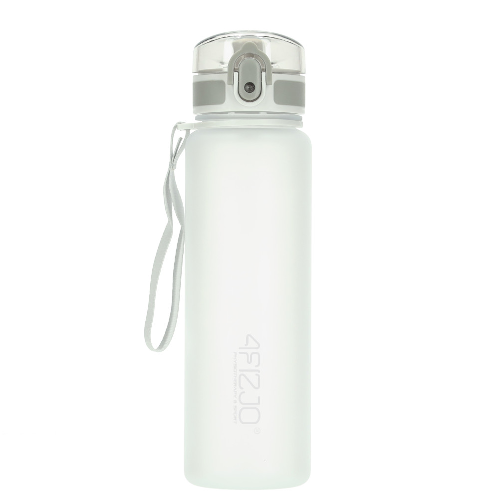 Бутылка для воды спортивная 4FIZJO 650 мл Grey (P-5905973404280)
