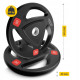 Диск олимпийский 4FIZJO 1 x 20 кг 51 мм металлический, прорезиненный Black (P-5905973401296)