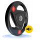 Диск олимпийский 4FIZJO 1 x 20 кг 51 мм металлический, прорезиненный Black (P-5905973401296)