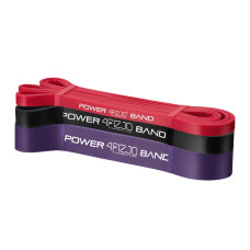 Эспандер-петля (резинка для фитнеса и спорта) 4FIZJO Power Band 6-26 кг 3 шт 4FJ0002 (P-5907222931554)