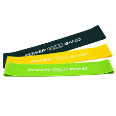Резинка для фитнеса и спорта 4FIZJO (лента-эспандер) Mini Power Band 5-20 кг 3 шт 4FJ0008