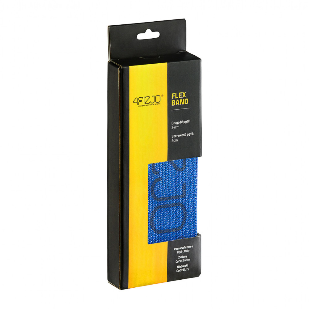 Резинка для фитнеса и спорта из ткани 4FIZJO Flex Band 11-15 кг 4FJ0129 (P-5907739310934)