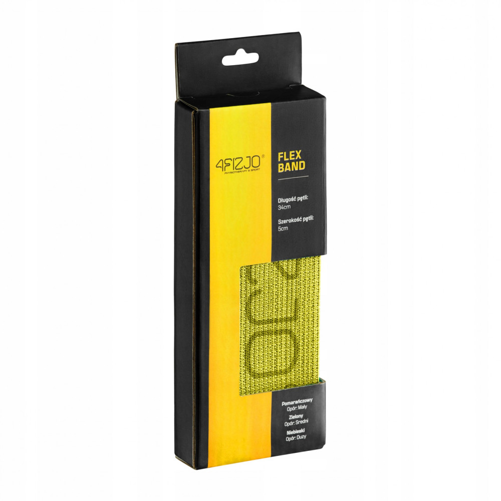 Резинка для фітнесу та спорту із тканини 4FIZJO Flex Band 23-29 кг 4FJ0154 (P-5907739311702)