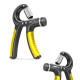 Эспандер кистевой 4FIZJO пружинный с регулируемой нагрузкой 10-40 кг Black/Yellow 4FJ0160 (P-5907739311238)