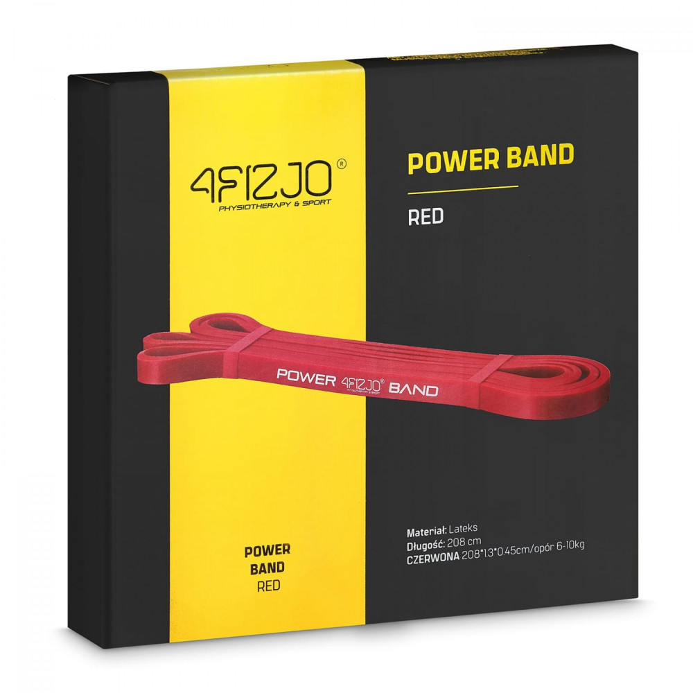 Эспандер-петля (резинка для фитнеса и спорта) 4FIZJO Power Band 13 мм 6-10 кг 4FJ1059 (P-5907222931059)