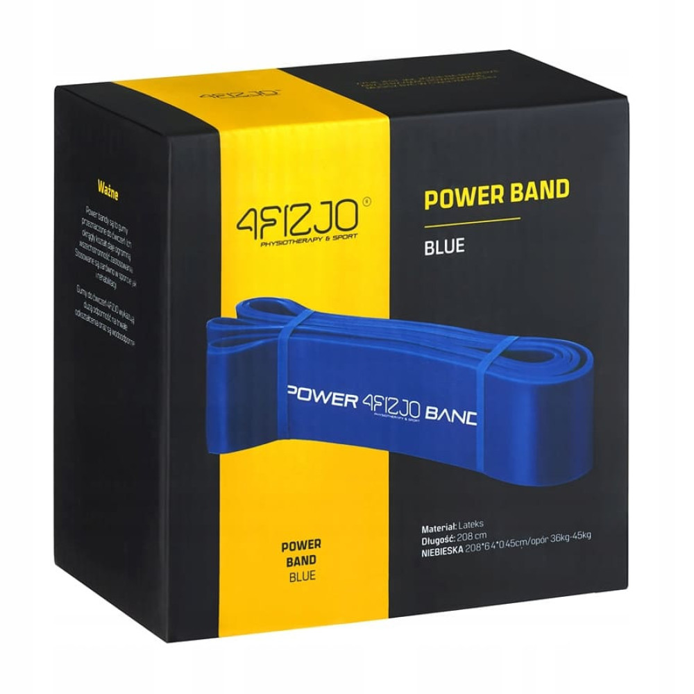 Еспандер-петля (резинка для фітнесу і спорту) 4FIZJO Power Band 64 мм 36-46 кг 4FJ1097 (P-5907222931097)